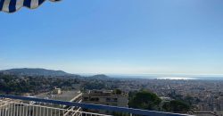 Nice – Nice Nord / Chambrun / Gairaut – 5P – Dernier étage – Vue Mer