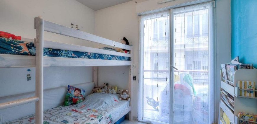 Nice – Carré d’Or – 3P – Terrasse & Balcon – Traversant Nord / Sud
