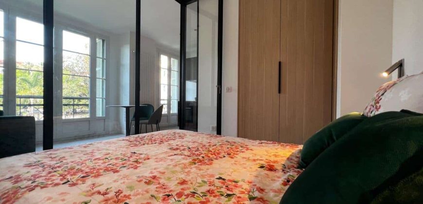Nice – Carré d’Or – 2P – Immeuble bourgeois – Prestations luxueuses – Cave