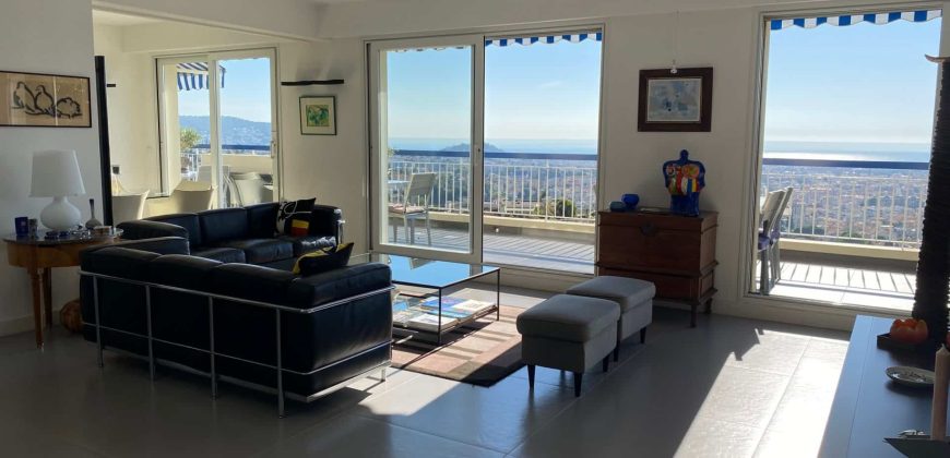 Nice – Nice Nord / Chambrun / Gairaut – 5P – Dernier étage – Vue Mer