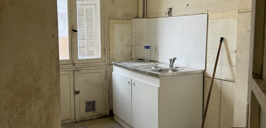 NICE – Libération/Gare du Sud – Rue TORRINI – 2P –  RENOVATION EN COURS- Affaire
