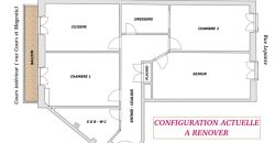 VENDU – 3/4P – Rue LÉPANTE – Bas Cimiez – Étage élevé – Ascenseur – Vue dégagée – Balcon