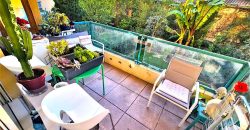 MENTON – Proche Centre – Bas BORRIGO – 2P – Terrasse de 30m2 – Parking privé