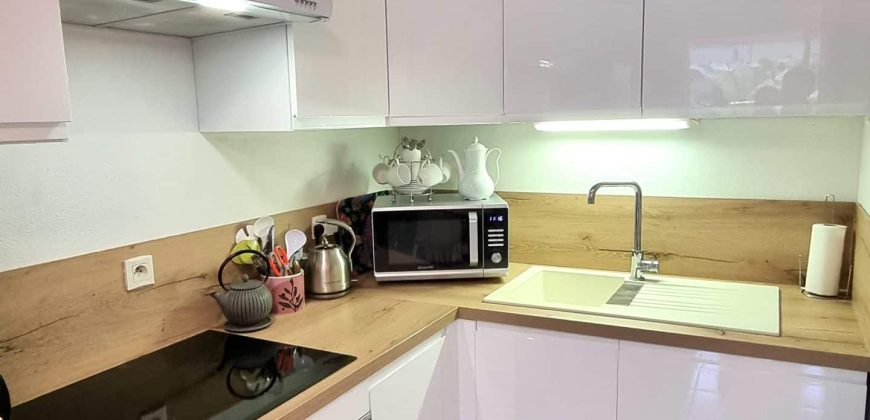MENTON – Proche Centre – Bas BORRIGO – 2P – Terrasse de 30m2 – Parking privé