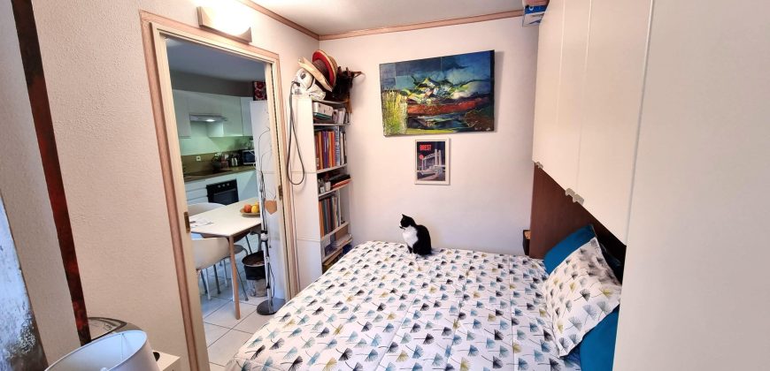 MENTON – Proche Centre – Bas BORRIGO – 2P – Terrasse de 30m2 – Parking privé