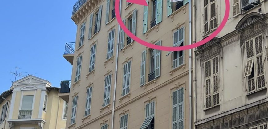 VENDU – 3/4P – Rue LÉPANTE – Bas Cimiez – Étage élevé – Ascenseur – Vue dégagée – Balcon