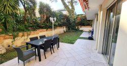 3 PIÈCES – NICE CIMIEZ – REZ DE JARDIN 130 M2 – GARAGE FERMÉ – CAVE – PROCHE COMMANDANT GEROME