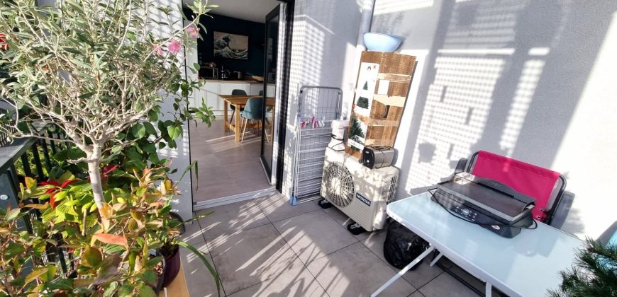 NICE Ouest – Saint Isidore – Stade ALLIANZ Riviera – Bel appartement 3 pièces avec Terrasse – Parking
