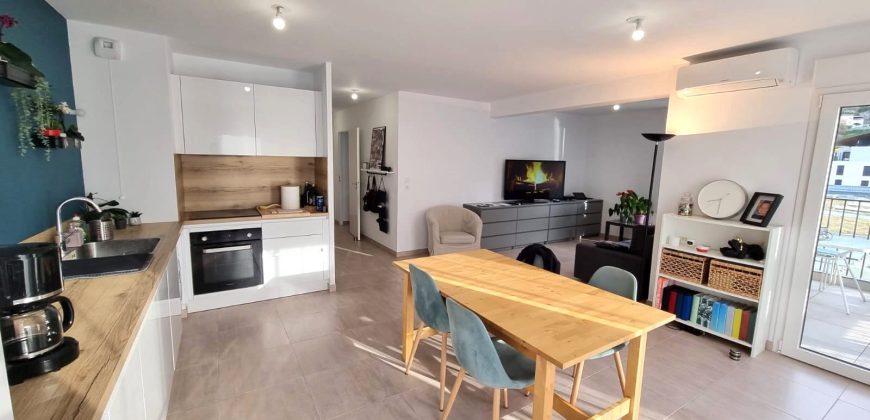 NICE Ouest – Saint Isidore – Stade ALLIANZ Riviera – Bel appartement 3 pièces avec Terrasse – Parking