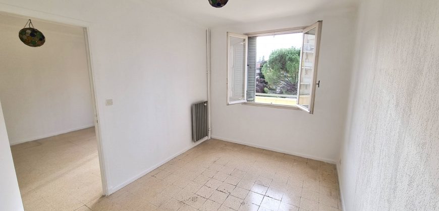 CIMIEZ – Appartement 3 pièces 55 m² – Balcon Exposition Sud au calme total – Parking