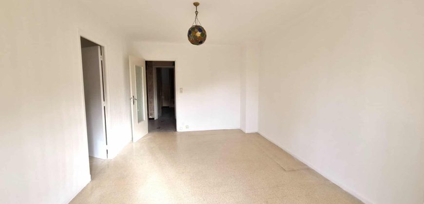 CIMIEZ – Appartement 3 pièces 55 m² – Balcon Exposition Sud au calme total – Parking