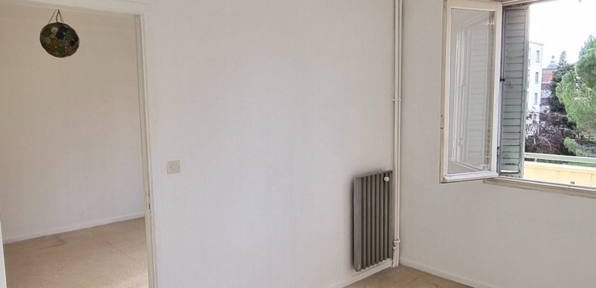 CIMIEZ – Appartement 3 pièces 55 m² – Balcon Exposition Sud au calme total – Parking