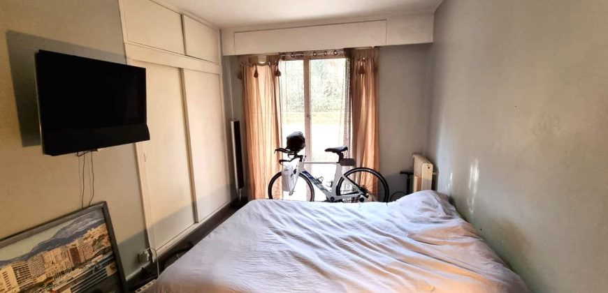 3 PIÈCES – NICE CIMIEZ – REZ DE JARDIN 130 M2 – GARAGE FERMÉ – CAVE – PROCHE COMMANDANT GEROME