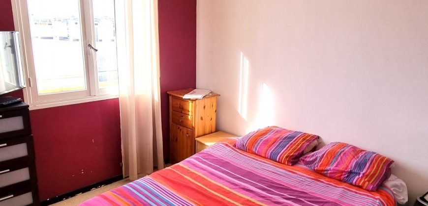 CIMIEZ – Appartement 3 pièces 55 m² – Etage élevé – Balcon Exposition Sud au calme total – Parking et Cave