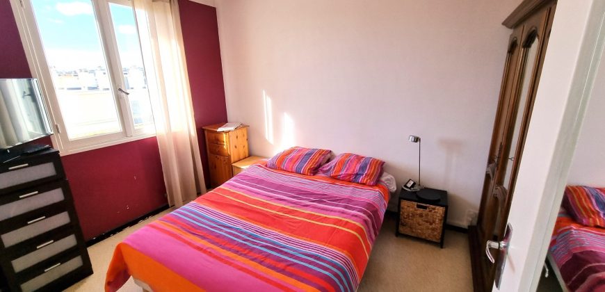 CIMIEZ – Appartement 3 pièces 55 m² – Etage élevé – Balcon Exposition Sud au calme total – Parking et Cave