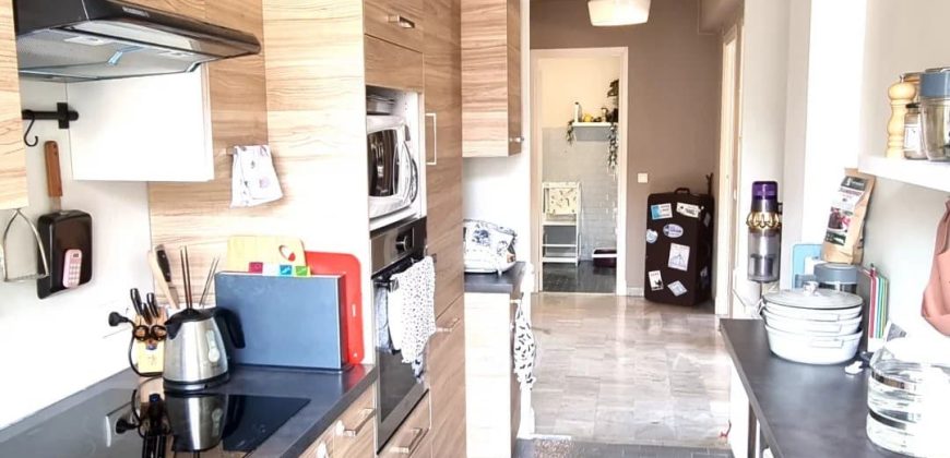 Appartement 2 P Transformable en 3 P de 74 m2 – balcon – MENTON Centre Ville Proche Cours du Centenaire