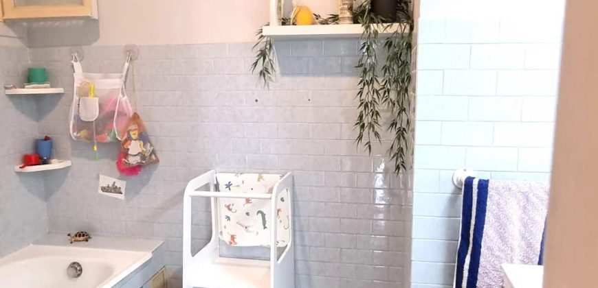 Appartement 2 P Transformable en 3 P de 74 m2 – balcon – MENTON Centre Ville Proche Cours du Centenaire