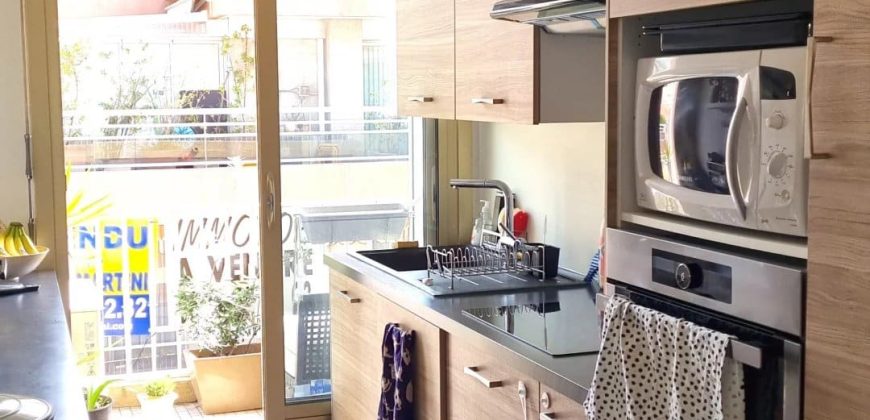 Appartement 2 P Transformable en 3 P de 74 m2 – balcon – MENTON Centre Ville Proche Cours du Centenaire