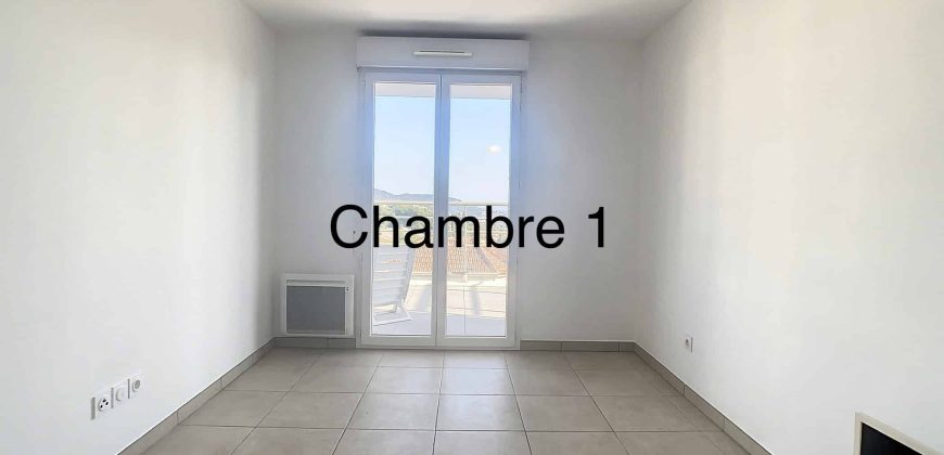 Nice Pessicart – 3P en parfait état, terrasse, garage, VUE VILLE et MER