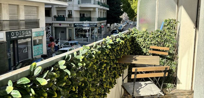 NICE Musiciens/Mozart – Superbe 2P de 35m2 avec Balcon