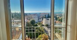 Nice Cimiez – Spacieux bourgeois 4p rénové -157m2- vue Mer – SUD