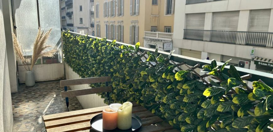NICE Musiciens/Mozart – Superbe 2P de 35m2 avec Balcon