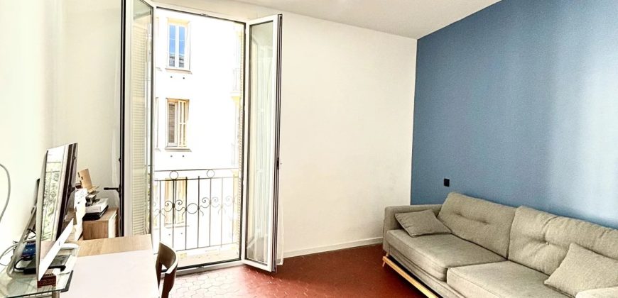 Nice Musicien – 3P de 75m2 avec 3 balcon et cave