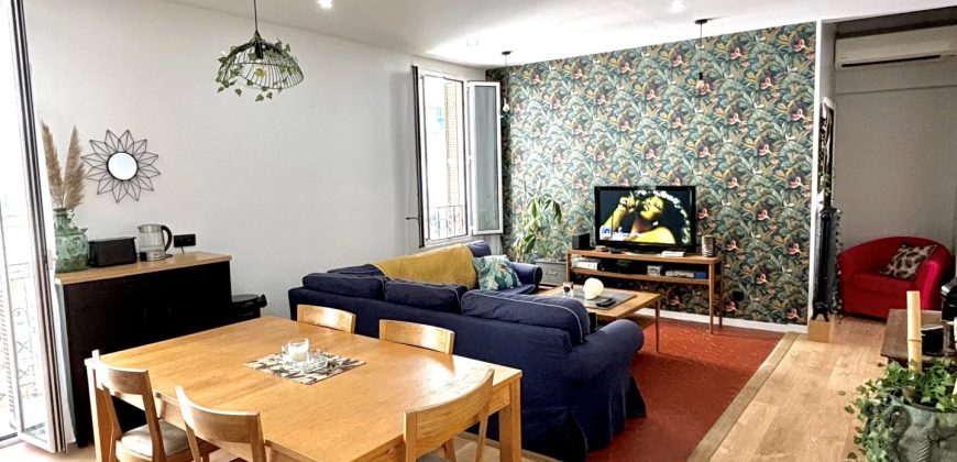 Nice Musicien – 3P de 75m2 avec 3 balcon et cave