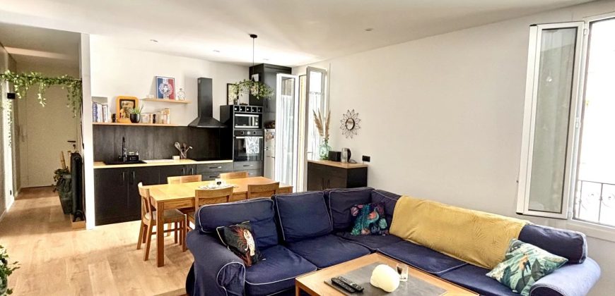 Nice Musicien – 3P de 75m2 avec 3 balcon et cave