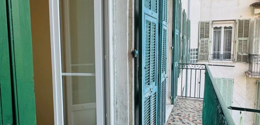 Nice 3p Coulée Verte Carabacel – 80m2 Bourgeois,  balcon calme cave