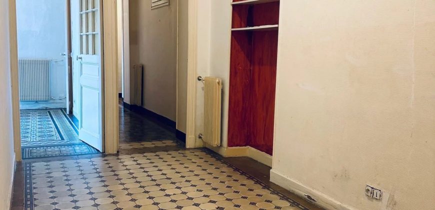 Nice 3p Coulée Verte Carabacel – 80m2 Bourgeois,  balcon calme cave