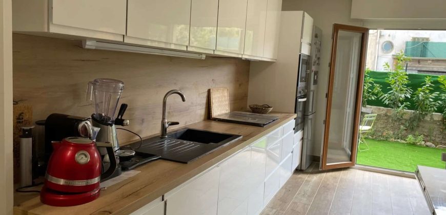 Nice Nord – Dunant – Chambrun 3P 80 m2 en RDJ , parfait état, GARAGE et 2 caves