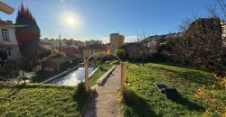 Nice Nord – Belle Maison superficie 95 m2 (Extension possible)  sur un beau terrain plat de 1000 m2 – piscine – Parking et Garage.
