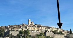 Village St Paul de Vence – 2p avec vue féérique + Grenier aménageable