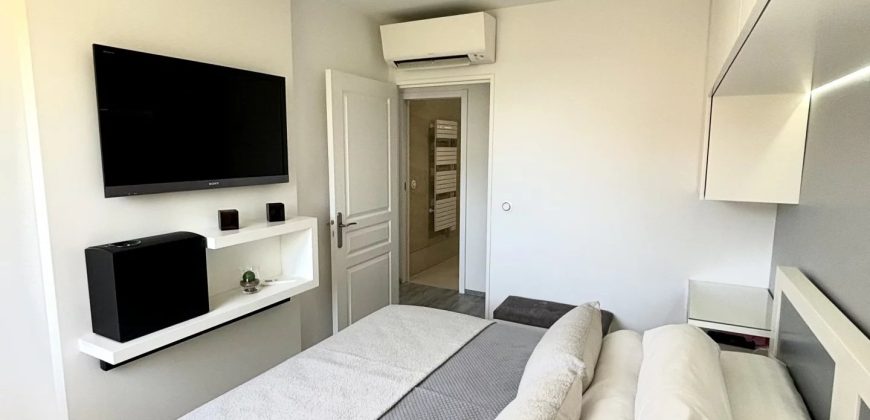 Beausoleil – 3P avec vue mer, garage et cave