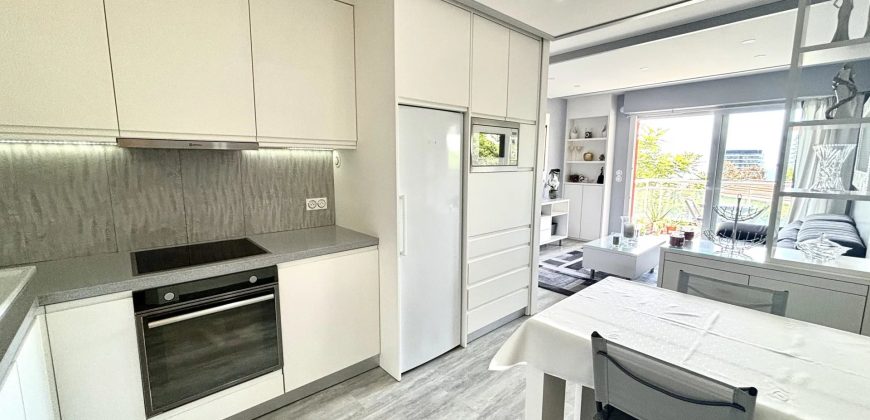Beausoleil – 3P avec vue mer, garage et cave