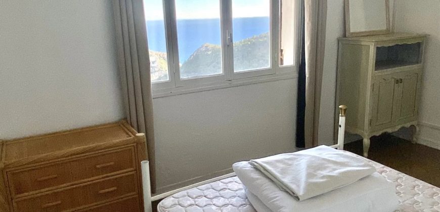 Eze vue Mer, Maison 6p 140m2  à Rénover expo Sud