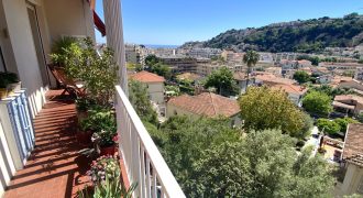 Nice Nord – Bel Appartement 2 pièces en étage dans Résidence de Standing – Jolie terrasse vue dégagée mer et ville.