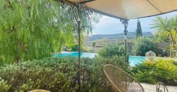 NEW ! Bas Colle-sur-Loup / Villeneuve-Loubet – superbe Villa 7P calme piscine terrain 1185m2 SUD et OUEST.