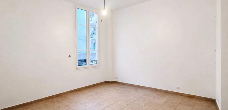 Appartement 3 p 48 m2 Nice Saint Roch terrasse 16 m2
