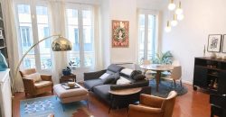 NICE – Wilson/Hôtel des Postes , Superbe 3p rénové de 70m2, dernier étage