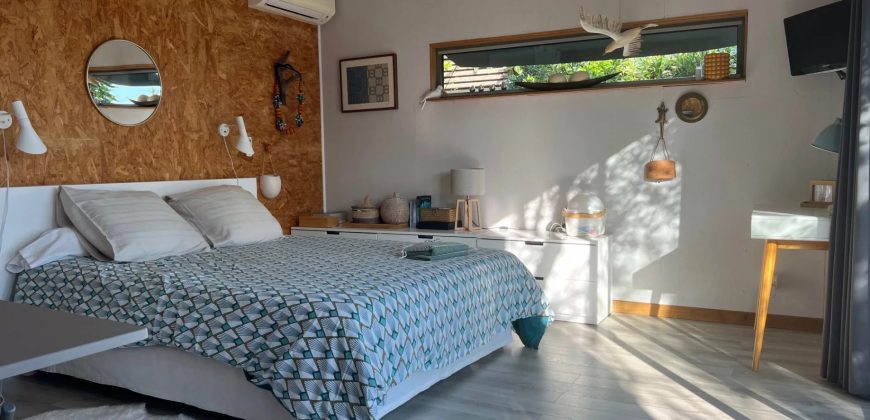 SOUS OPFFRE – Villa 6P parc Estienne d’Orves, vue mer, dépendance, piscine SUD OUEST