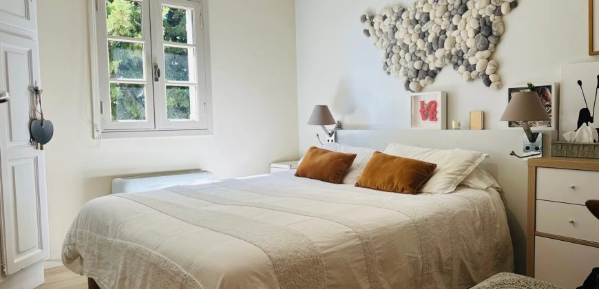 SOUS OPFFRE – Villa 6P parc Estienne d’Orves, vue mer, dépendance, piscine SUD OUEST