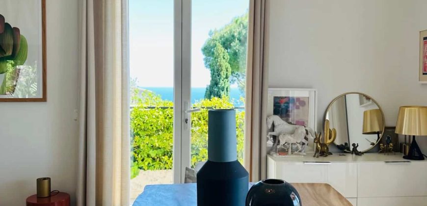 SOUS OPFFRE – Villa 6P parc Estienne d’Orves, vue mer, dépendance, piscine SUD OUEST