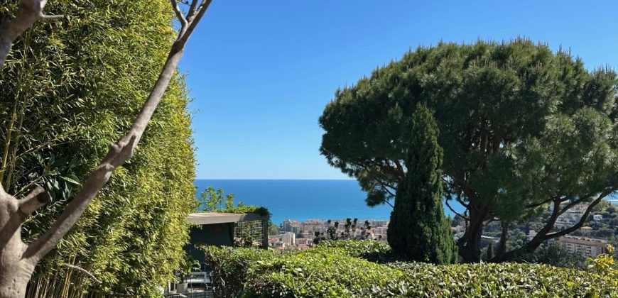 SOUS OPFFRE – Villa 6P parc Estienne d’Orves, vue mer, dépendance, piscine SUD OUEST