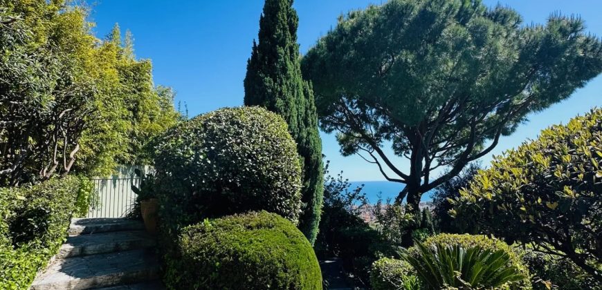 SOUS OPFFRE – Villa 6P parc Estienne d’Orves, vue mer, dépendance, piscine SUD OUEST