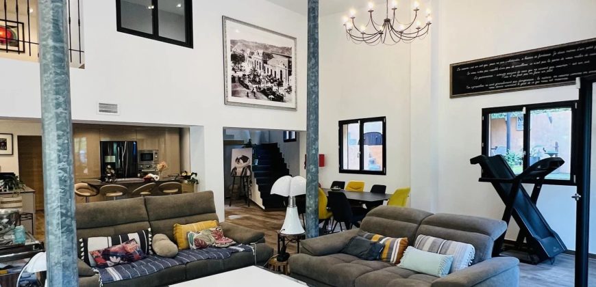 NICE HAUT MADELEINE – Maison 5p +, surface 300m2, calme, contemporaine, haut de gamme,