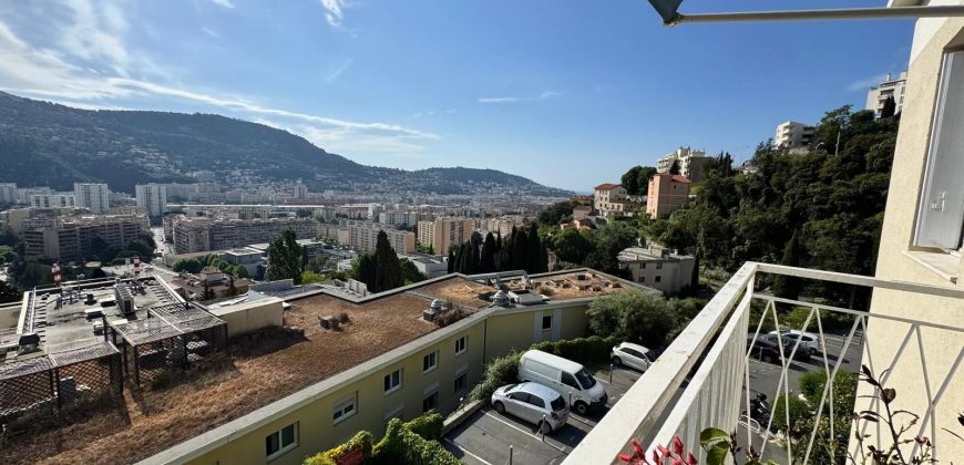 Nice Cimiez – Spacieux bourgeois 4p rénové -157m2- vue Mer – SUD