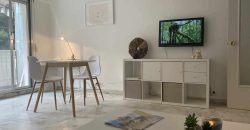 Cannes, bas BD Carnot, au calme, Grand studio meublé 30m2 avec terrasse, Très bon état, cave, expo OUEST