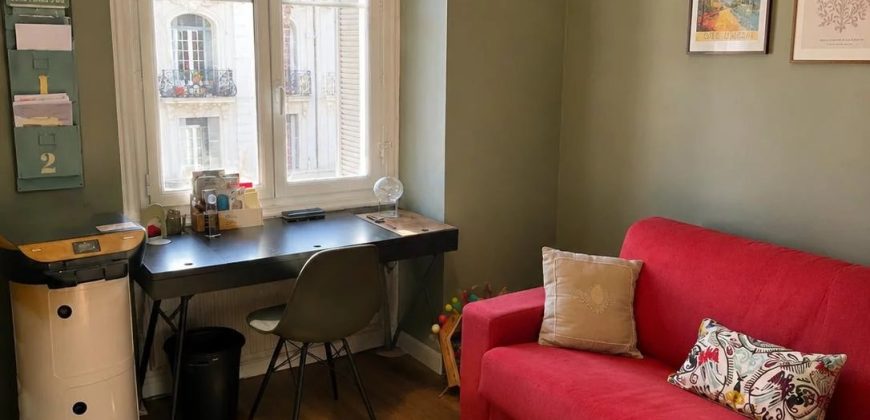 Nice Cimiez – Spacieux bourgeois 4p rénové -157m2- vue Mer – SUD